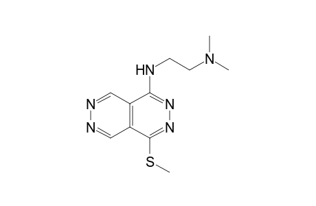 1-{[2-(dimethylamino)ethyl]amino}-4-(methylthio)-pyridazino[4,5-d]pyridazine