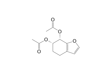 (-)-(6S,7S)-cis-6,7-Diacetoxy-4,5,6,7-tetrahydrobenzofuran