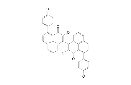 3,3'-BIS-HYDROXYANIGORUFONE;3,3'-BIS-[2-HYDROXY-9-(4-HYDROXYPHENYL)-PHENALEN-1-ONE]