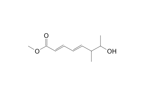 2,4-Octadienoic acid, 7-hydroxy-6-methyl-, methyl ester, [R-[R*,S*-(E,E)]]-