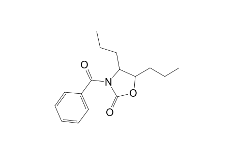 (4RS,5RS)-3-Benzoyl-4,5-dipropyl-1,3-oxazolidin-2-one