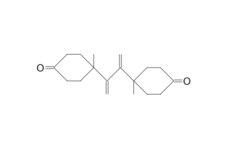1,2-Bis-(1-methyl-4-oxocyclohexyl)buta-1,3-diene