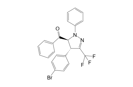 [(3S,4R)-4-(4-Bromo-phenyl)-2-phenyl-5-trifluoromethyl-3,4-dihydro-2H-pyrazol-3-yl]-phenyl-methanone