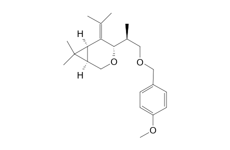 (1R,4S,6S)-5-Isopropylidene-4-[(S)-2-(4-methoxybenzyloxy)-1-methylethyl]-7,7-dimethyl-3-oxabicyclo[4.1.0]heptane