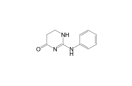 4(1H)-Pyrimidinone, 5,6-dihydro-2-(phenylamino)-