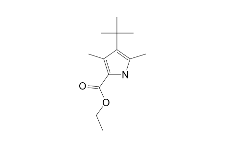 Ethyl 4-tert-butyl-3,5-dimethyl-1H-pyrrole-2-carboxylate