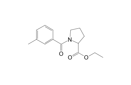 L-Proline, N-(3-methylbenzoyl)-, ethyl ester