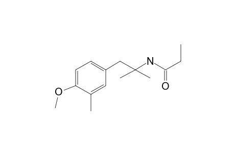 N-(1-(4-Methoxy-3-methylphenyl)-2-methylpropan-2-yl)propionamide