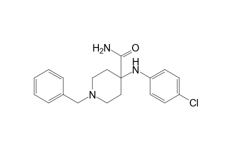 1-BENZYL-4-(p-CHLOROANILINO)ISONIPECOTAMIDE
