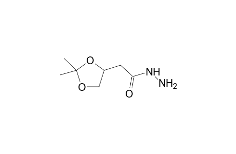 N-(3,4-O-Isopropylidenedioxy-1-oxobutyl)hydrazine