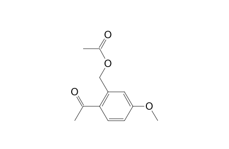 (2-acetyl-5-methoxy-phenyl)methyl acetate