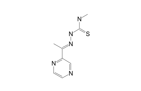 3-methyl-1-(1-pyrazin-2-ylethylideneamino)thiourea
