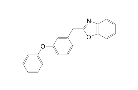 2-(3-Phenoxybenzyl)benzoxazole