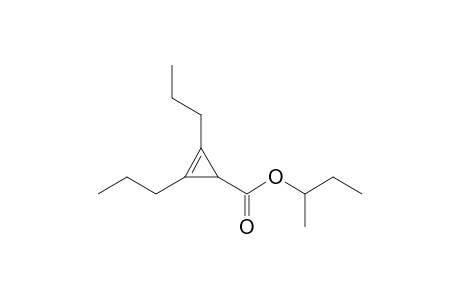 sec-Butyl 1,2-dipropyl-1-cyclopropene-3-carboxylate