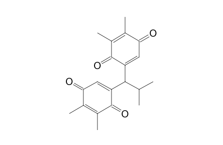 1,1-Bis(3,4-dimethyl-2,5-dioxocyclohexa-3,6-dien-1-yl)-2-methylpropane
