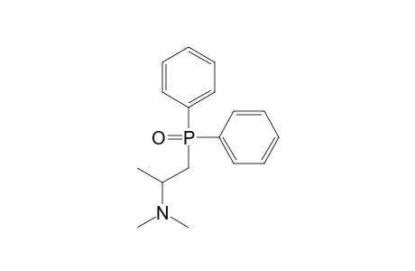 2-Propanamine, 1-(diphenylphosphinyl)-N,N-dimethyl-