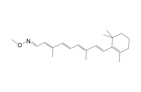 (1E,2E,4E,6E,8E)-3,7-Dimethyl-9-(2,6,6-trimethyl-1-cyclohexen-1-yl)-2,4,6,8-nonatetraenal o-methyloxime