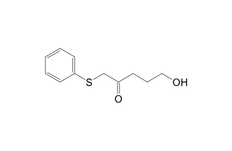 4-Oxo-5-(phenylthio)pentanol
