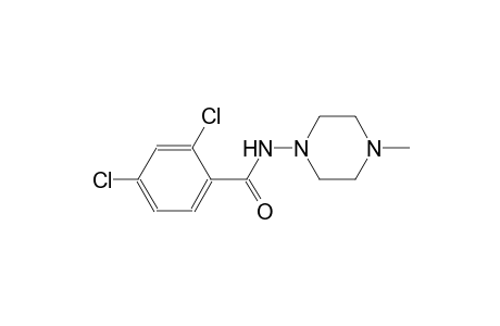 2,4-dichloro-N-(4-methyl-1-piperazinyl)benzamide