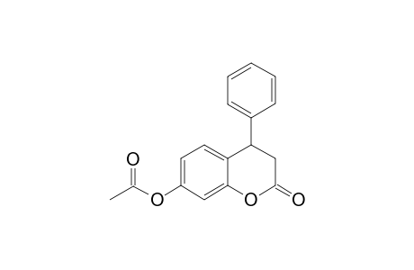 (+/-)-7-ACETOXY-4-PHENYL-3,4-DIHYDROCOUMARIN