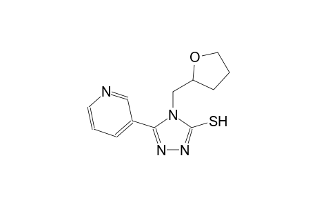 4H-1,2,4-triazole-3-thiol, 5-(3-pyridinyl)-4-[(tetrahydro-2-furanyl)methyl]-