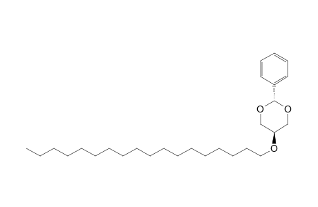 1,3-Dioxane, 5-(octadecyloxy)-2-phenyl-, trans-