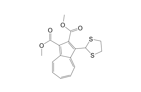 dimethyl 3-(1,3-dithiolanyl)azulene-1,2-dicarboxylate