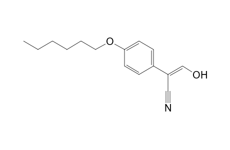 Benzeneacetonitrile, alpha-formyl-4-(hexyloxy)-