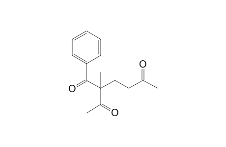 rac-2-Acetyl-2-methyl-1-phenylhexane-1,5-dione