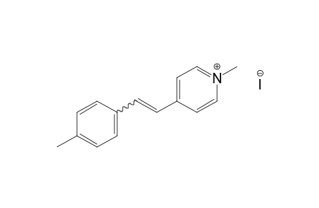 1-methyl-4-(p-methylstyryl)pyridinium iodide