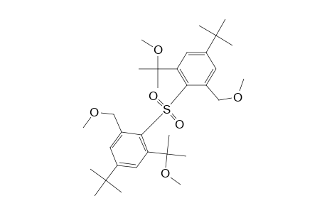 1,1'-Sulfonylbis[4-(1,1-dimethylethyl)-2-(methoxymethyl)-6-(1-methoxy-1-methylethyl)benzene]