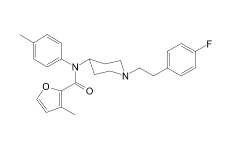 N-(1-[2-(4-Fluorophenyl)ethyl]piperidin-4-yl)-N-(4-methylphenyl)-3-methylfuran-2-carboxamide