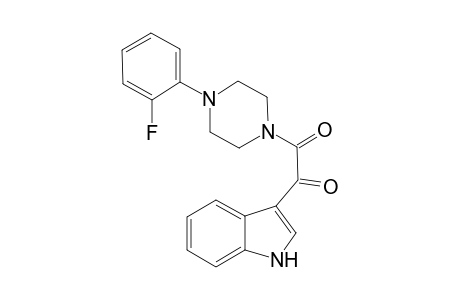 1-[4-(2-fluorophenyl)piperazin-1-yl]-2-(1H-indol-3-yl)ethane-1,2-dione