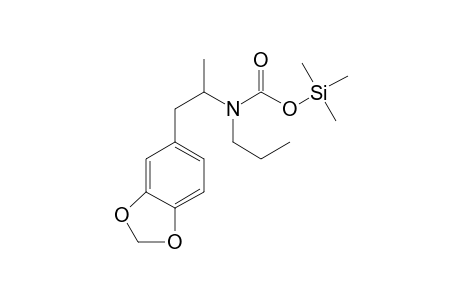 N-Propyl-3,4-methylenedioxyamphetamine CO2 TMS