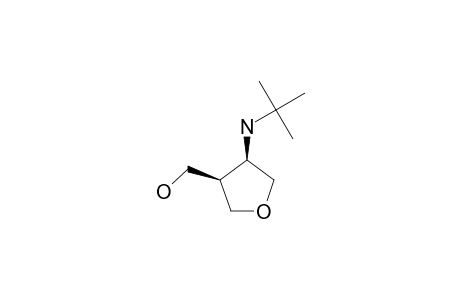 CIS-3-(TERT.-BUTYLAMINO)-TETRAHYDRO-4-(HYDROXYMETHYL)-FURANE