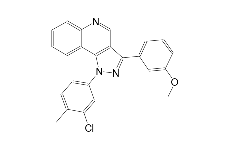 1-(3-chloro-4-methylphenyl)-3-(3-methoxyphenyl)-1H-pyrazolo[4,3-c]quinoline