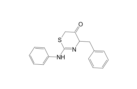 2-Anilino-4-benzyl-4H-1,3-thiazin-5(6H)-one