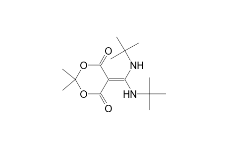 1,3-Dioxane-4,6-dione, 5-[bis[(1,1-dimethylethyl)amino]methylene]-2,2-dimethyl-