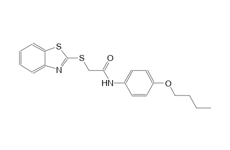 2-(1,3-benzothiazol-2-ylsulfanyl)-N-(4-butoxyphenyl)acetamide