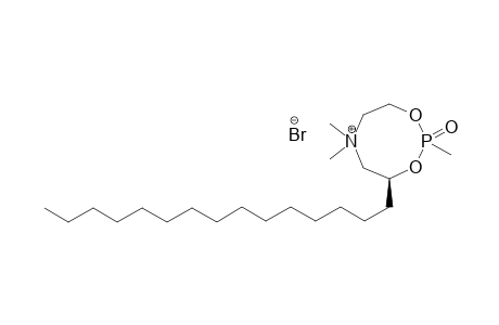 (2S,4S)-2,6,6-Trimethyl-2-oxo-4-pentadecyl-1,3-dioxa-6-aza-2-phosphacyclooctyl Bromide