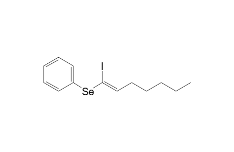 1-Iodo-1-(phenylseleno)-1-heptene