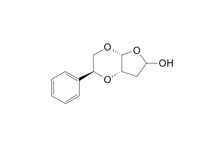 3,5-O-Benzylidene-2-deoxy-DL-threo-pentofuranose