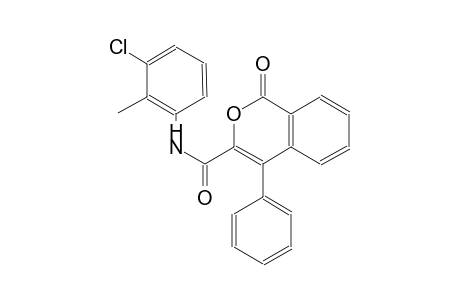 1H-2-benzopyran-3-carboxamide, N-(3-chloro-2-methylphenyl)-1-oxo-4-phenyl-