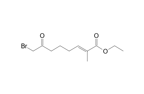 Ethyl (E)-8-bromo-2-methyl-7-oxooct-2-enoate