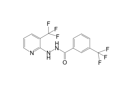 3-(Trifluoromethyl)-N'-[3-(trifluoromethyl)pyridin-2-yl]benzohydrazide