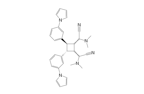 2-[(3S,4S)-2-[Cyano(dimethylamino)methylene]-3,4-bis(3-pyrrol-1-ylphenyl)cyclobutylidene]-2-(dimethylamino)acetonitrile