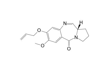 (6aS)-2-methoxy-3-prop-2-enoxy-6a,7,8,9-tetrahydropyrrolo[2,1-c][1,4]benzodiazepin-11-one