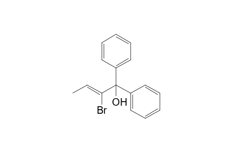 2-Bromo-1,1-diphenyl-2-buten-1-ol