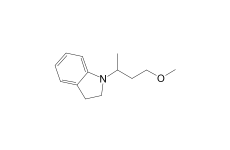 1H-Indole, 2,3-dihydro-1-(3-methoxy-1-methylpropyl)-