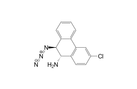 trans-10-azido-6-chloro-9,10-dihydro-9-phenanthrenamine